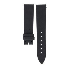 Chopard 18-16mm Black Satin Replacement Strap...