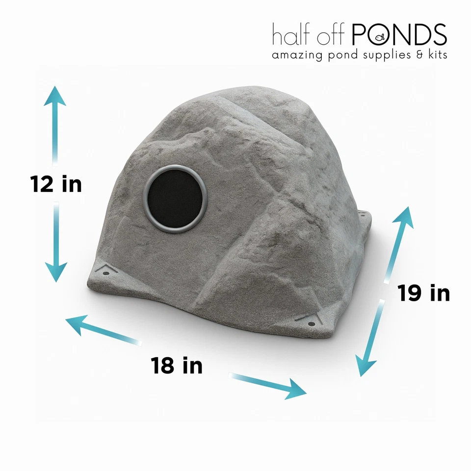 HALF OFF PONDS Cubierta de roca falsa gris, roca de paisaje de piedra sintética, ventilada Foto 2 de 4