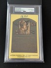 HOF Plaque Yogi Berra Slabbed Authentic Autograph PSA/DNA Cert.