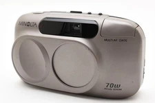 [Near MINT-] Minolta 70W Riva Zoom 35mm Point & Shoot Film Camera From JAPAN