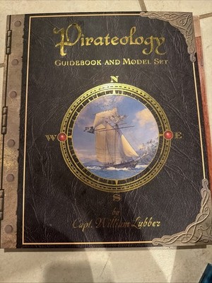 Pirateology Guidebook and Model Set by William Lubber  (2007, Hardcover)