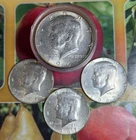1967 Kennedy Half Dollar Roll,  20 Coins 40% Silver...2.958 oz of silver total