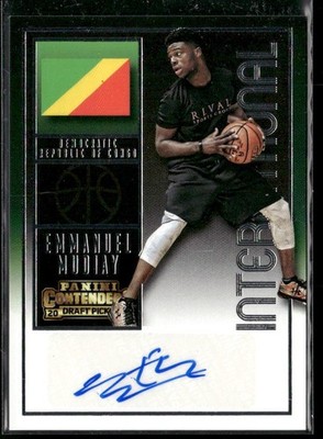 2015 Panini Contenders Draft Picks #165 Emmanuel Mudiay AUTO