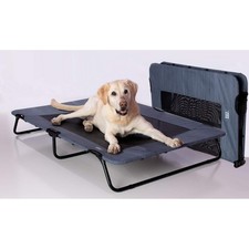 Pet Gear Lifestyle Pet Cot Elevated Bed, 50 Inch, Lake Blue