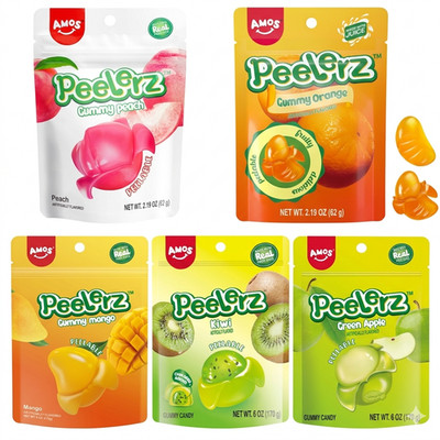 AMOS Peelerz Gummy 6 Ounce - TikTok trending - FREE SHIPPING