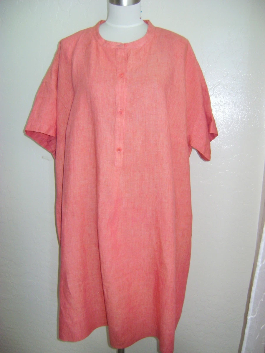 ebay linen dresses size 18 Ann Taylor Loft Women Short Sleeve Dress Size 0 Floral Linen Blend B320 -18