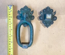 ANTIQUE SOLID BRASS DOOR KNOCKER