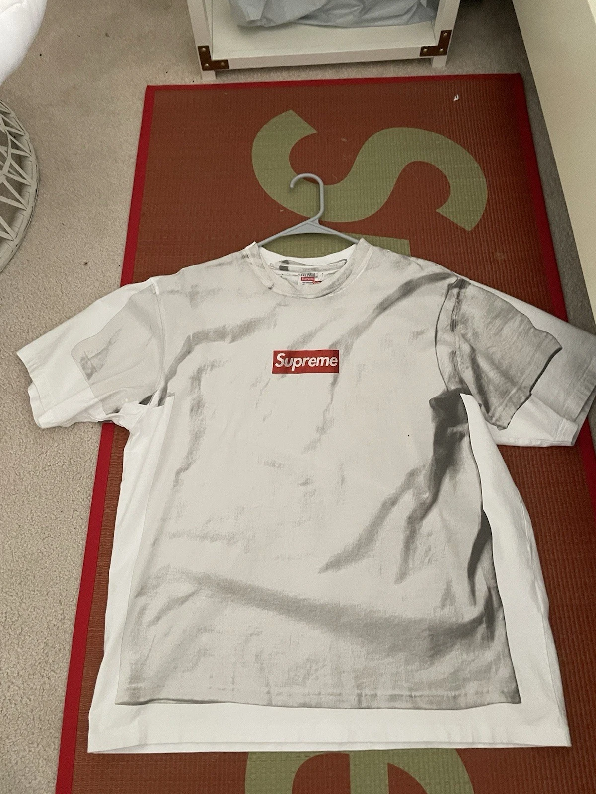 Tee shirt Supreme x Maison Margiela MM6 Box Logo SS24 taille M légèrement utilisé Og All