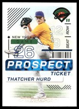 2024 Panini Prospect Edition #183 Thatcher Hurd Green Card