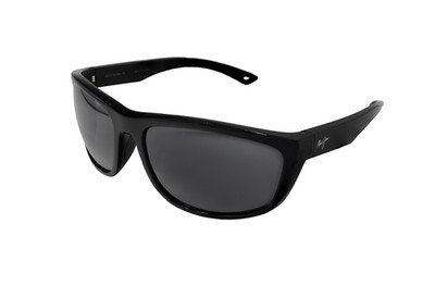 Maui Jim Nuu Landing Men's Polarized Sunglasses Gloss Black MJ0869S-001
