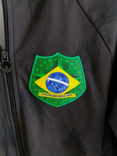 Adidas Brasilien Brasil Fußball Full Zip Trainingsjacke Größe Medium 2013 - Bild 2 von 6