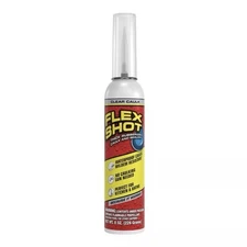 Flex Shot Clear 8 oz. Thick Rubber Adhesive Sealant Caulk Bond Seal *FAST SHIP*