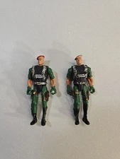 Lot Of 2 2016 JA-RU Inc ARMY COMMAND Strike Team 3.5" Military Action Figure