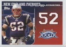 2008 Topps NFL Dynasties Tribute Ted Johnson #DYN-TJ 0d2