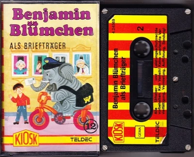 MC Benjamin Blümchen 12  - als Briefträger - KIOSK TELDEC geschraubt - Bild 1 von 3