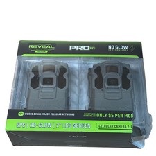 Tactacam Reveal Pro 3.0 RV-XP3-BNDL1 Gray 4K Cellular Trail Camera 0648 2-Pack
