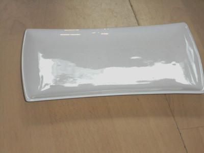 MAXWELL WILLIAMS kleine Servierplatte Rechteck für Deko Porzellan weiß 20,x11cm