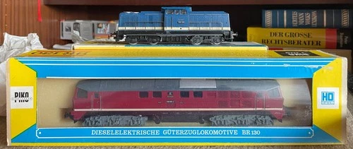 PIKO HO BR 110 Dieselhydraulische Lok + BR 130 Diesellok Sammlerset unbespielt