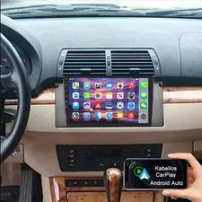 For BMW E38 E39 E53 X5 GPS Navi Android 13 Car Stereo Radio Head Unit Bluetooth
