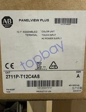 NEW Unopened 2711P-T12C4A8 Film HMI PanelView Allen Bradley Free Shipping