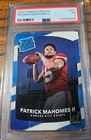 New Listing2017 Donruss Rated Rookie Patrick Mahomes II #327 (RC) PSA 1 CHASE THE RAINBOW!