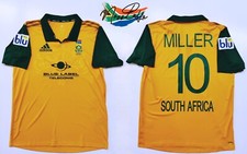 South Africa David Miller 2014 Official Adidas Proteas T20 Cricket Shirt Jersey