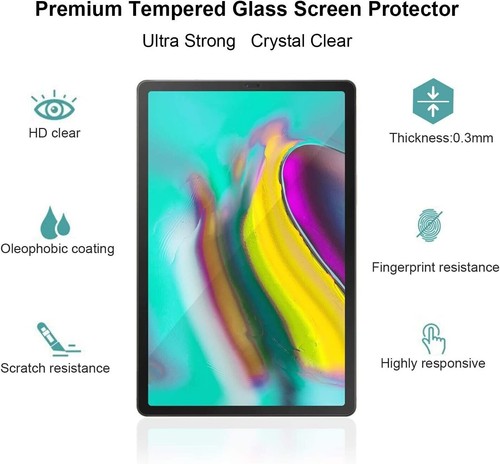 3x Screen Protector for Samsung Galaxy Tab S6 Display Tempered Film Glass - Picture 2 of 7