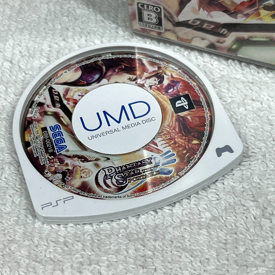 Phantasy Star Portable 1 PSP Game Japanese Version US Seller PlayStation Sony - Image 2 of 4