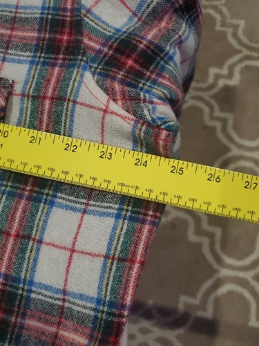 Vintage Wool Blend Flannel Shirt Men's XL Lord & Taylor *FLAW - Picture 14 of 20