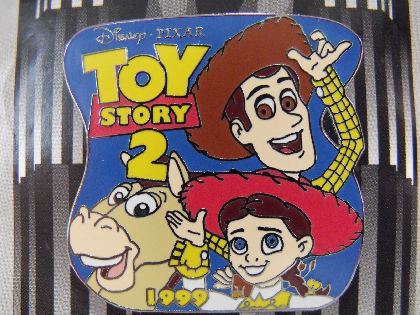 Disney Countdown to the Millennium Pin #15 Toy Story 2 1999 Woody and Jessie