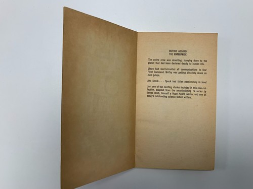 Star Trek 5 TV-Serie, James Blish Vintage Sci-Fi Taschenbuch Bantam Bücher - Bild 4 von 7