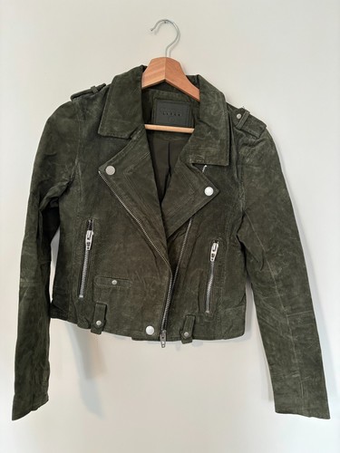 Gilet Moto Daim BLANK NYC Taille S - Couleur Taupe, Neuf Avec étiquettes, Style Vest Blanc