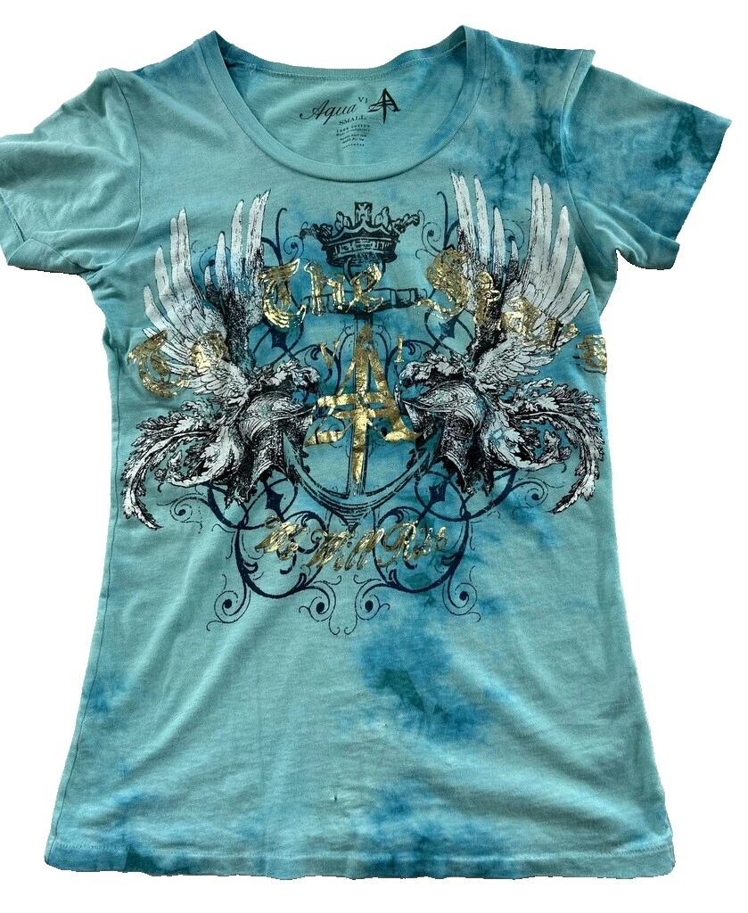 Aqua Short Sleeve T-Shirts for Men