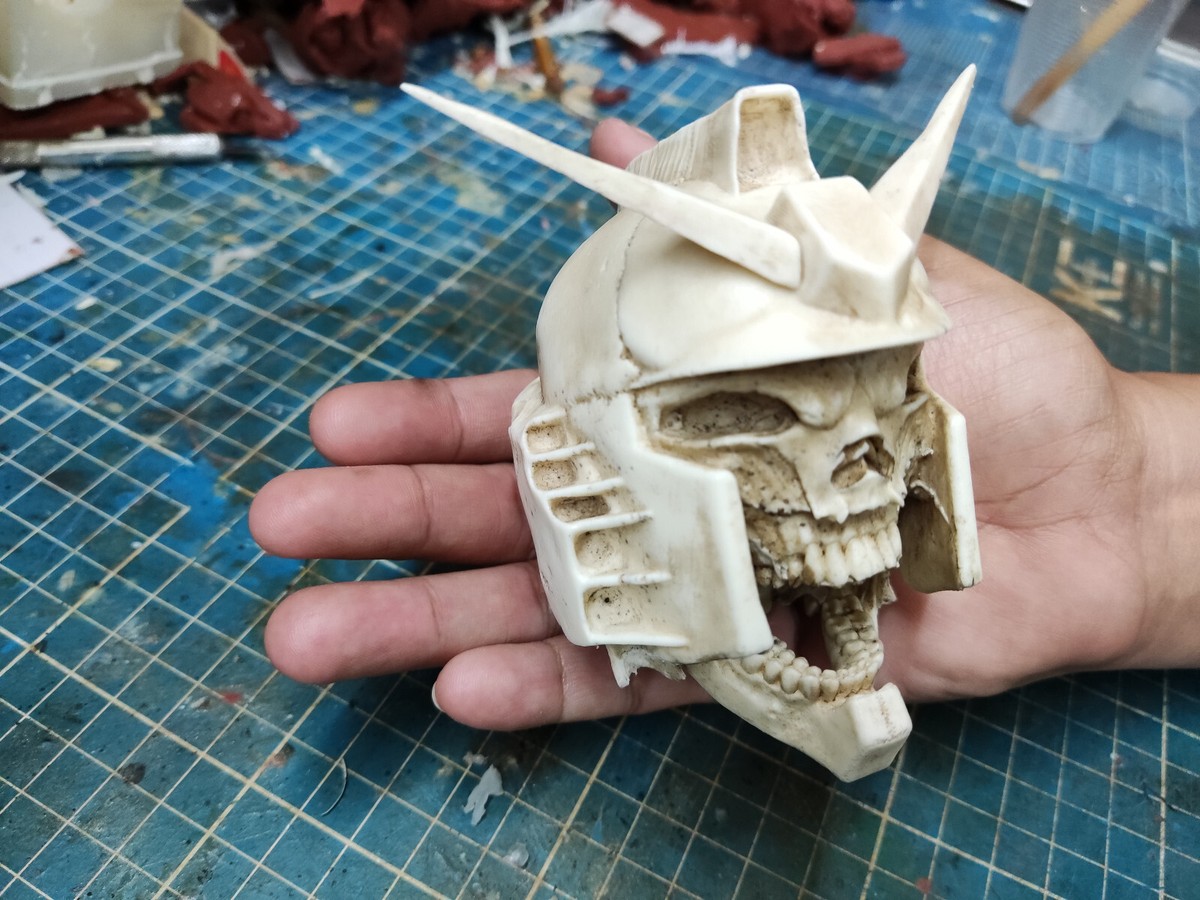 VALIEM MM SKULL BLOCK-M /バリエム　スカル Gundam Skull (Gundam rx-78) Moveable jaw | eBay