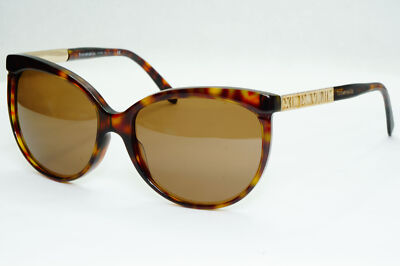 Tiffany & Co 2014 Sunglasses Roman Numerals Brown TF 4097 Atlas