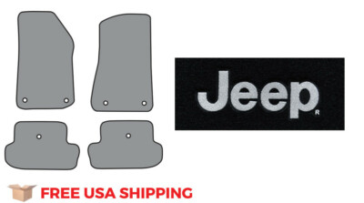 FITS 2018-2019 Jeep Wrangler JL Floor Mat 2DR 4pc