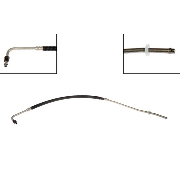Engine Oil Cooler Lines Outlet Upper Lower Inlet Set 2PCS for GMC Chevy Suburban - Image 4 of 4