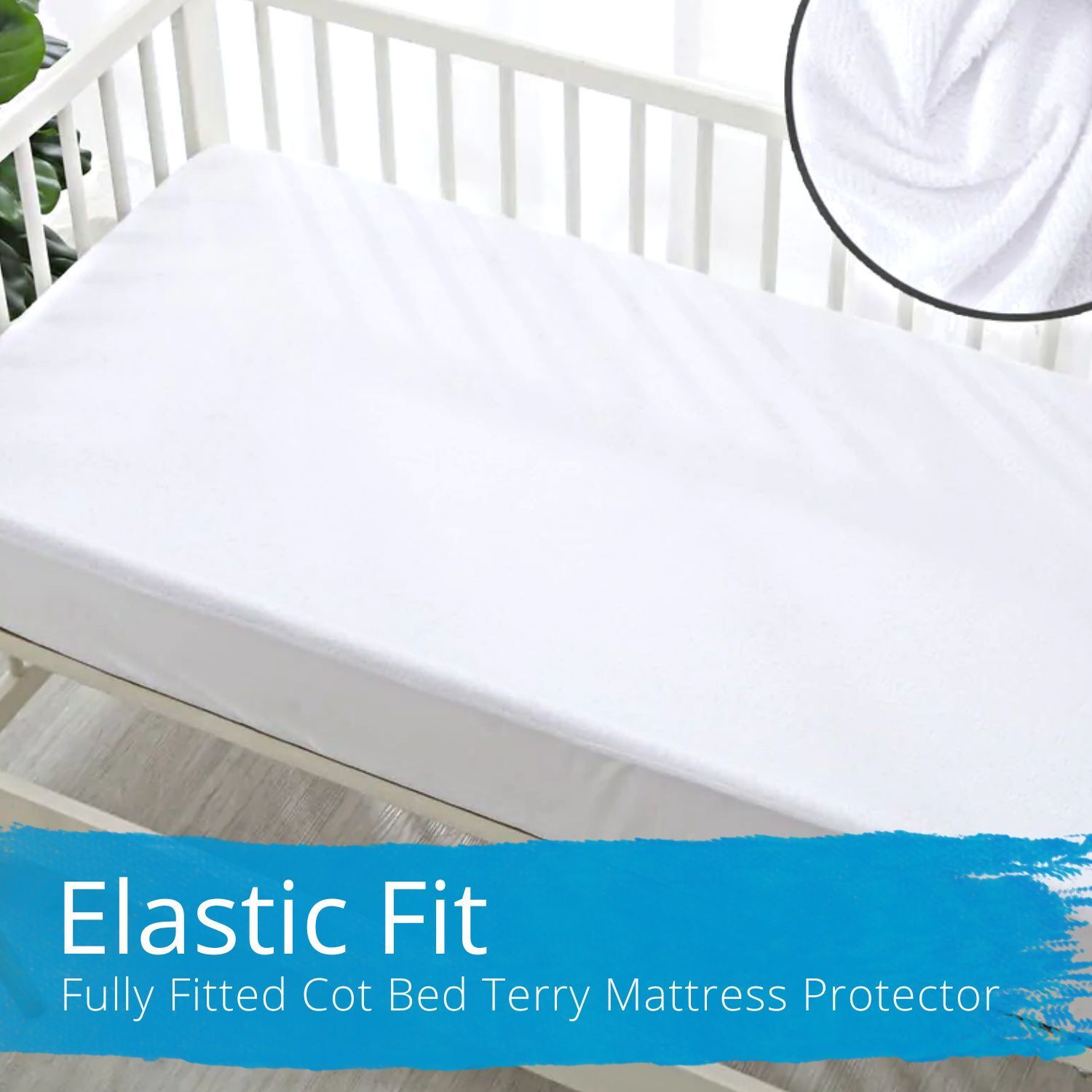 Terry Mattresses Protector 100 Cotton waterproof cover Double Mattress