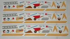 Vintage 1998 HOME IMPROVEMENT MRS. Grossman's Design Lines Stickers - 3