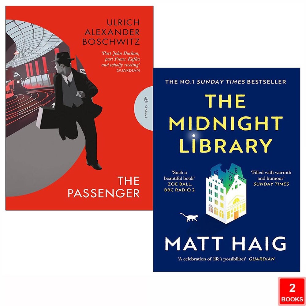 Passenger Ulrich Alexander Boschwitz, Midnight Library Matt Haig 2 Books Set