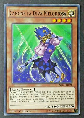CANONE LA DIVA MELODIOSA NECH-IT004 Common auf Italienisch YUGIOH
