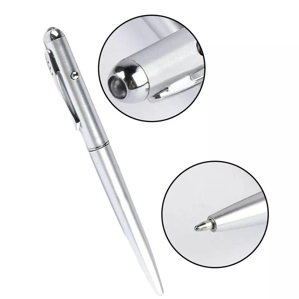 Penna Inchiostro Invisibile Legami Con Luce UV - Doppia Punta, Tema Space, Per Giochi E Messaggi Segreti - Foto 6