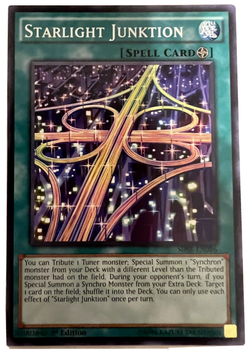 Yu-Gi-Oh! Card - Starlight Junktion (SDSE-EN026) - Common 1st Edition - From Synchron Extreme Deck