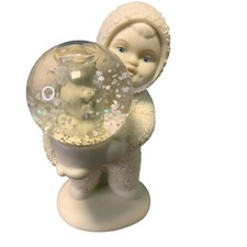 Dept 56 Snowbabies Shake It Up Baby 1999  Snowman Snow Globe