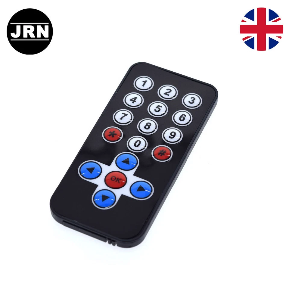 Infrared IR Remote Control with Receiver Module 38KHz for Arduino RaspberryPi UK - Image 2 of 3
