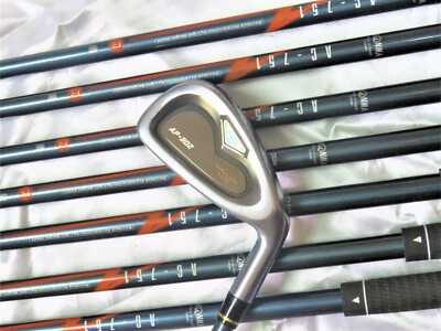 HONMA TWIN MARKS AP-302 TITANIUM FACE R-FLEX 8PC IRONS SET GOLF