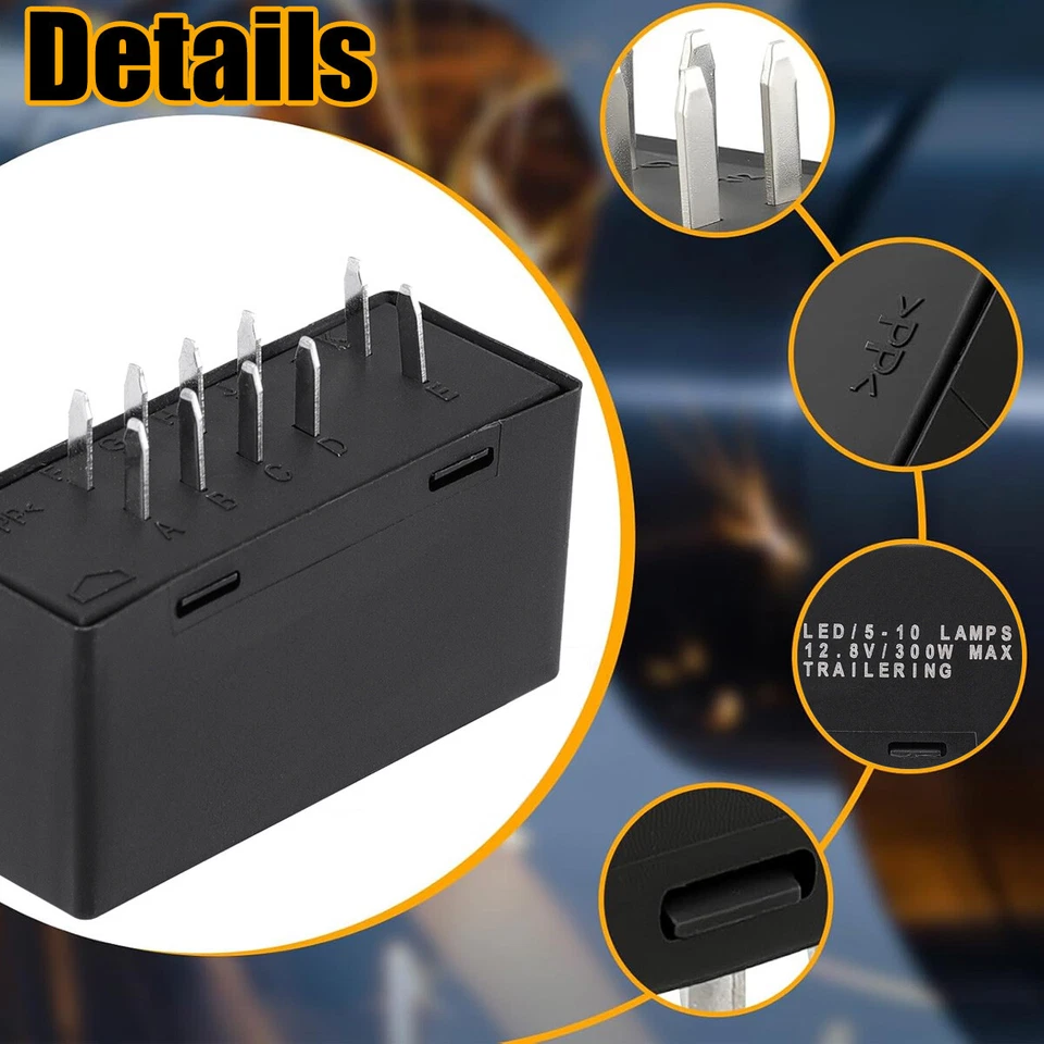 Linterna LED intermitente relé señal de giro para Chevrolet/GMC/Tahoe 2003-2007 LM487 Foto 4 de 4