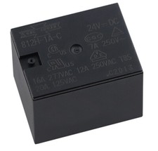 812H-1A-C-24VDC SongChuan Power Relay 16A 277VAC 4 Pins