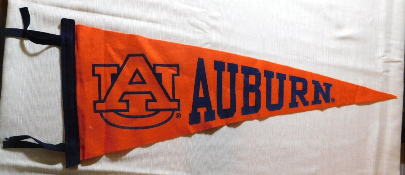 Vintage AUBURN UNIVERSITY PENNANT Go TIGERS!!!! | eBay