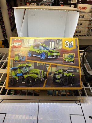 RETIRED NEW FACTORY SEALED LEGO 31074 ROCKET RALLY CAR 3 IN 1